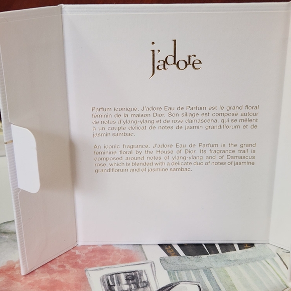 Dior J'adore Perfume & Lotion Set NIB Notebook & Dior Nail Polish & 5 Cards - Picture 11 of 16